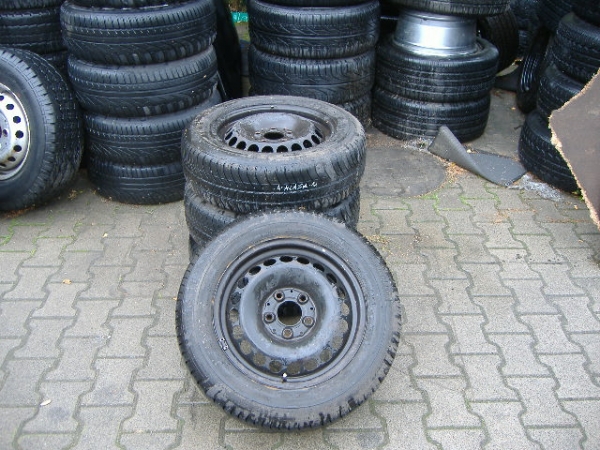 Mercedes-Benz - A-Klasa - W169 - 5 drzwi - (2004 - 2008) - Koła / Letnie na stalowych felgach