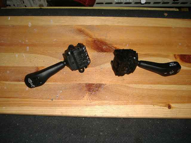 BMW - X3 - (2003 - 2006) - Wnętrze / Włącznik kierunkowskazów