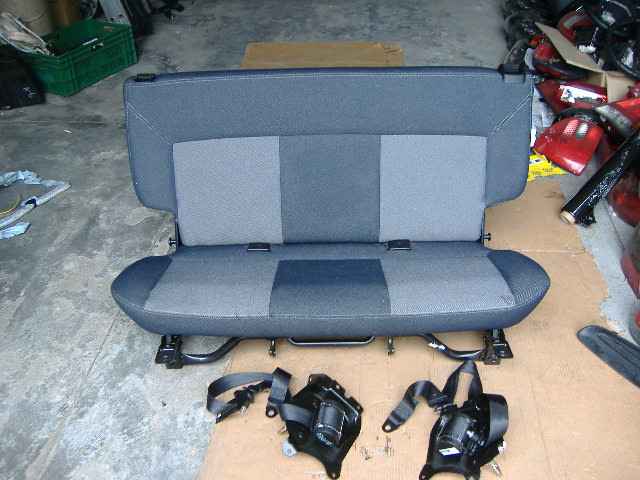 Fiat - Qubo - (2008 - 2016) - Fotele / Kanapa tylna