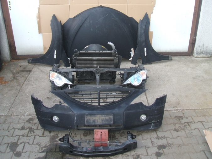 SsangYong - Actyon - (2006 - 2012) - Układ chłodzenia / Komplet: woda, klima, wentylatory