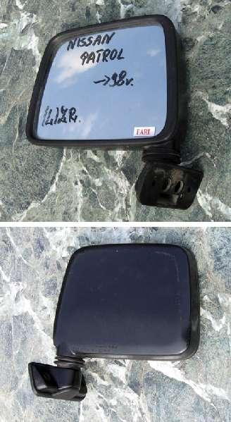 Nissan - Patrol GR - 5 drzwi - (1988 - 1997) - Lusterka / Lewe ręczne zewnętrznie regulowane