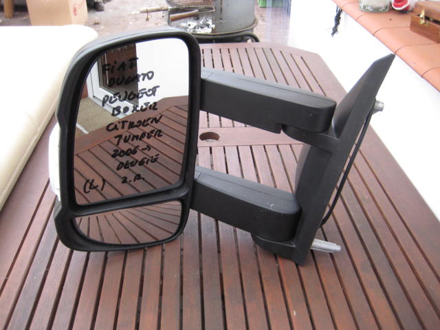 Fiat - Ducato - Osob./Tow.- (2011 - 2014) - Lusterka / Lewe ręczne zewnętrznie regulowane