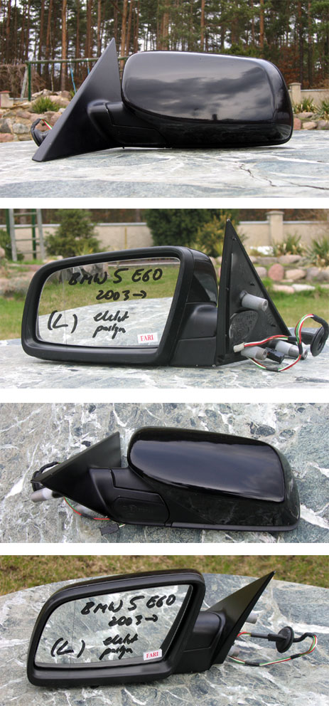 BMW - Seria 5 - E61 - Kombi - (2007 - 2010) - Lusterka /  Lewe elektryczne