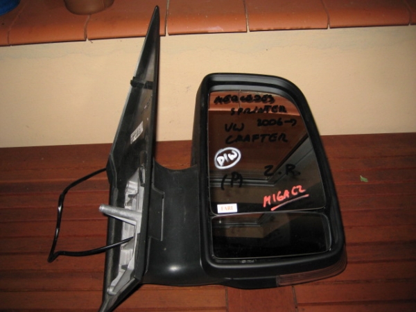 Mercedes-Benz - Sprinter - 309-324 - Osob./Tow.- (2006 - 2013) - Lusterka / Prawe ręczne zewnętrznie regulowane