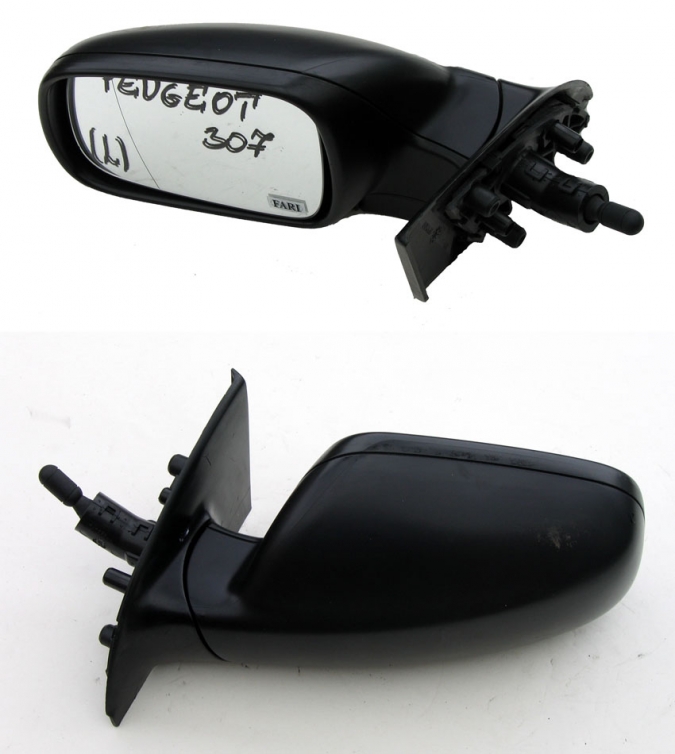 Peugeot - 307 - 3 drzwi - (2001 - 2005) - Lusterka / Lewe ręczne wewnętrznie regulowane