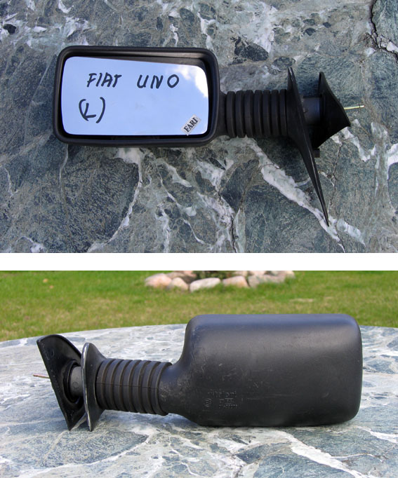 Fiat - Uno - 3 drzwi - (1990 - 2002) - Lusterka / Lewe ręczne wewnętrznie regulowane