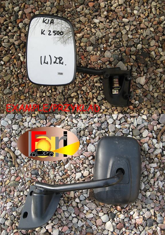 Kia - K 2500 - Skrzynia - (1995 - 2004) - Lusterka / Lewe ręczne zewnętrznie regulowane