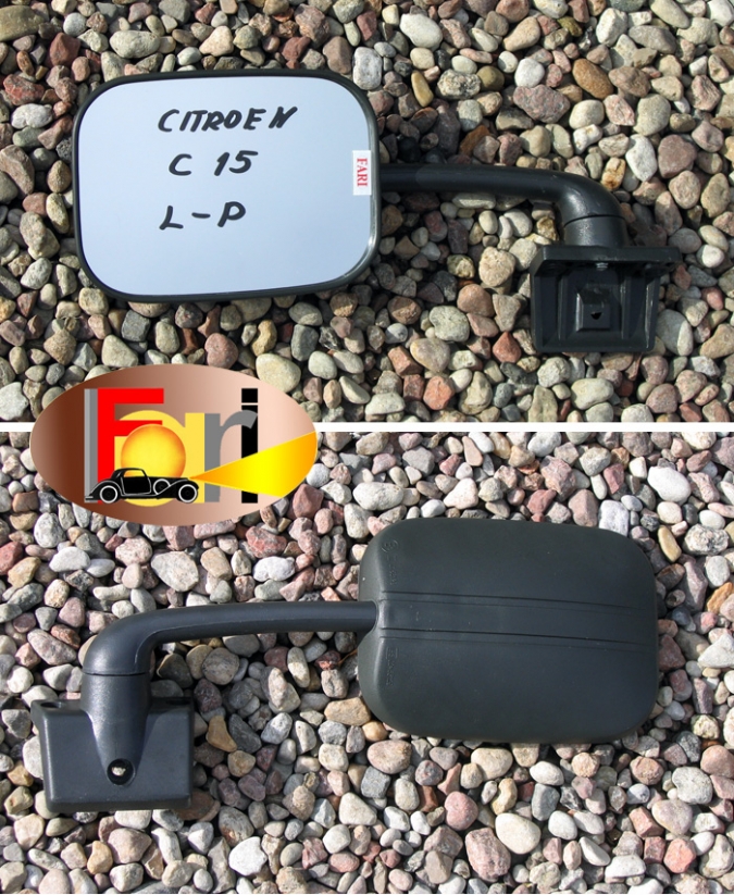 Citroen  - C15 - (1984 - 2005) - Lusterka / Lewe ręczne zewnętrznie regulowane