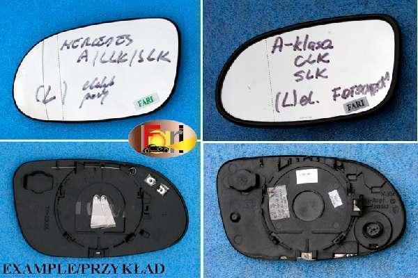 Mercedes-Benz - A-Klasa - W168 - 5 drzwi - (1997 - 2001) - Lusterka / Wkład lewego elektrycznego