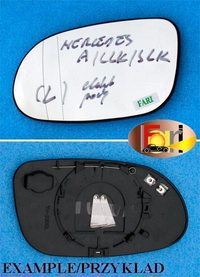 Mercedes-Benz - CLK - C209 - (2002 - 2005) - Lusterka / Wkład lewego elektrycznego