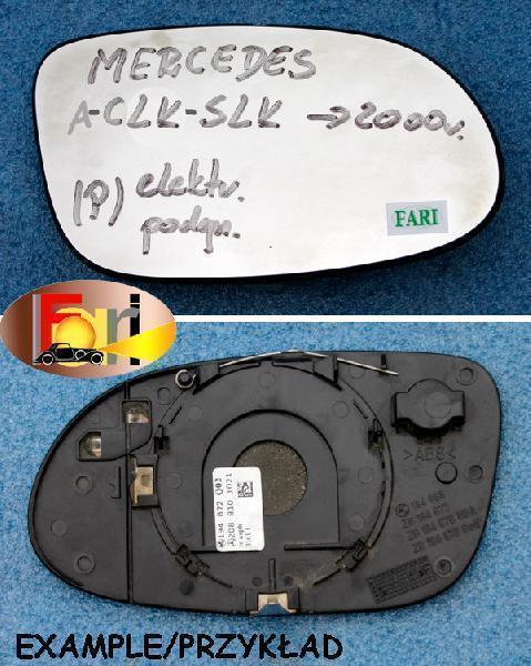 Mercedes-Benz - CLK - C208 - (1997 - 2000) - Lusterka / Wkład prawego elektrycznego
