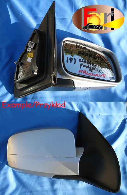 Kia - Sorento - (2003 - 2006) - Lusterka /  Prawe elektryczne