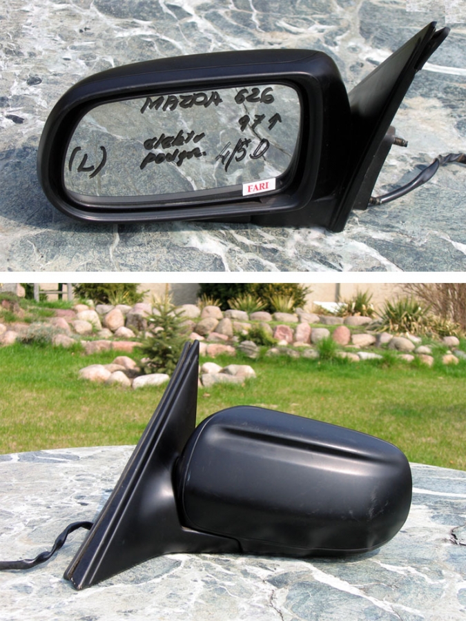 Mazda - 626 - 4 drzwi - (1997 - 2000) - Lusterka /  Lewe elektryczne