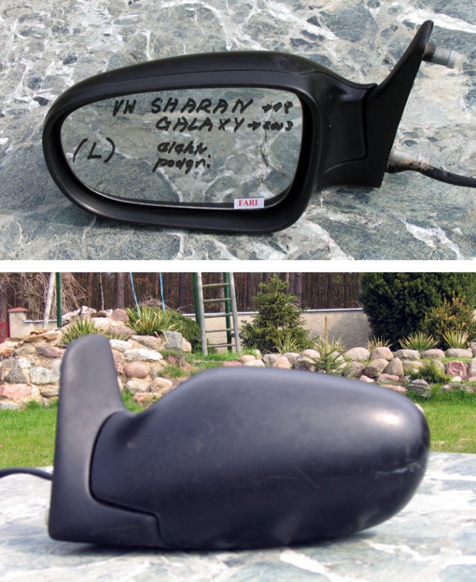 Seat - Alhambra - (1995 - 2000) - Lusterka /  Lewe elektryczne