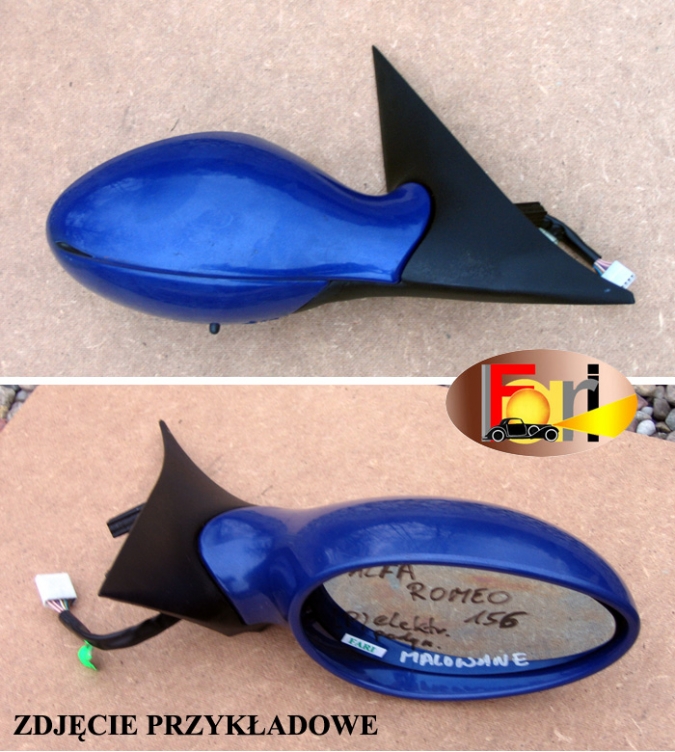 Alfa Romeo - 156 - Kombi - (2003 - 2007) - Lusterka /  Prawe elektryczne