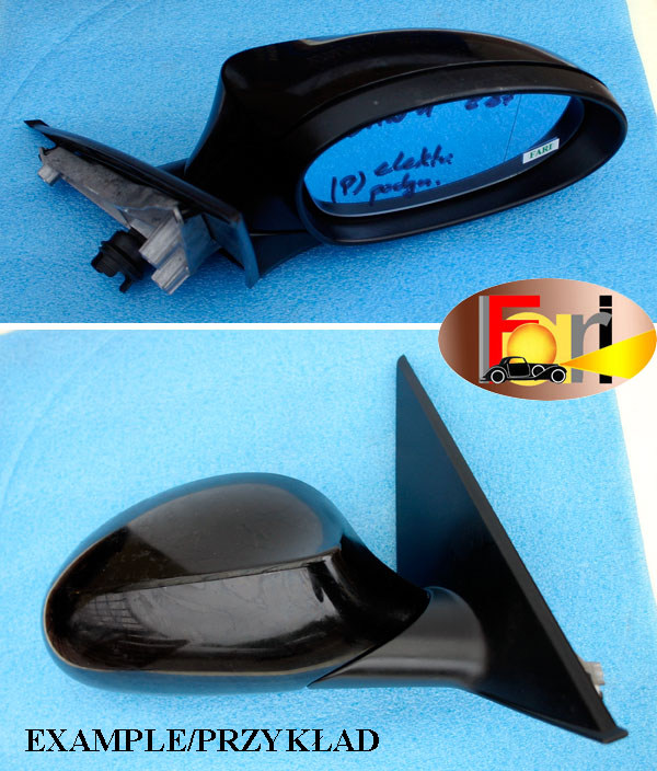 BMW - Seria 1 - E87 - 5 drzwi - (2004 - 2007) - Lusterka /  Prawe elektryczne