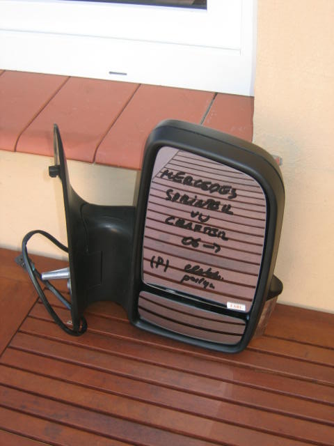 Mercedes-Benz - Sprinter - 209-224 - Osob./Tow.- (2006 - 2013) - Lusterka /  Prawe elektryczne