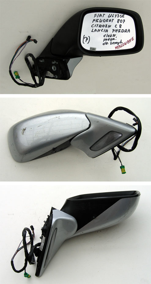 Peugeot - 807 - (2002 - 2007) - Lusterka /  Prawe elektryczne