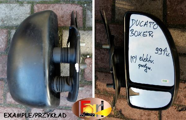 Peugeot - Boxer - Osob./Tow.- (1994 - 2002) - Lusterka /  Prawe elektryczne