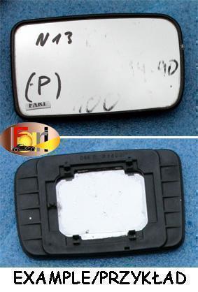 Nissan - Sunny - 3 drzwi - (1986 - 1990) - Lusterka / Wkład prawego ręcznego