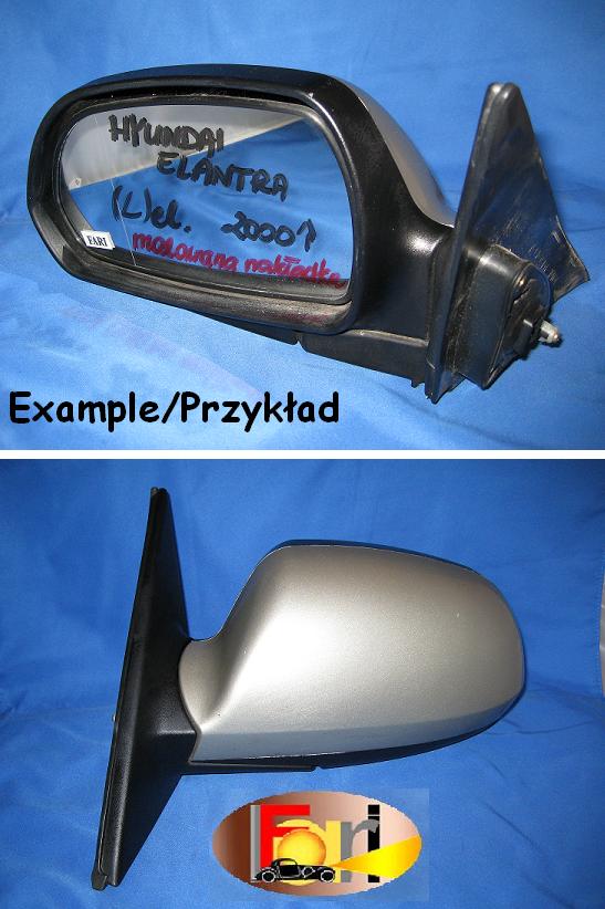 Hyundai - Elantra - 5 drzwi - (2000 - 2003) - Lusterka /  Lewe elektryczne