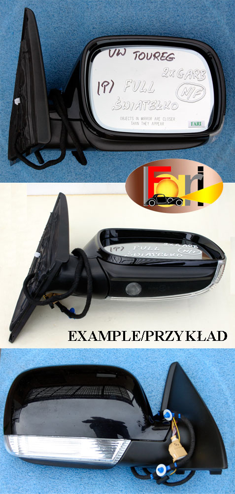 Volkswagen - Touareg - (2002 - 2006) - Lusterka /  Prawe elektryczne