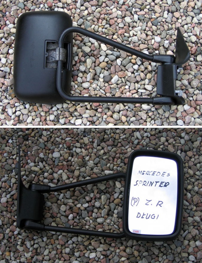 Mercedes-Benz - Sprinter - 616 - Osob./Tow.- (1999 - 2003) - Lusterka / Prawe ręczne zewnętrznie regulowane