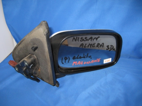 Nissan - Almera - 3 drzwi - (1998 - 2000) - Lusterka /  Prawe elektryczne