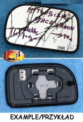 Hyundai - Santamo Plus - (1996 - 2003) - Lusterka / Wkład lewego elektrycznego