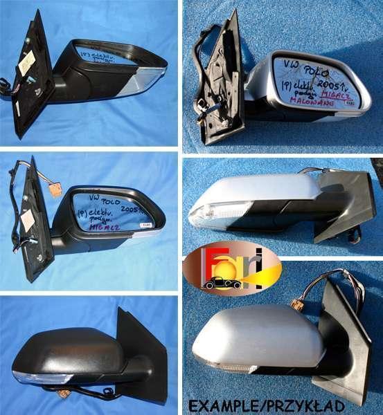 Volkswagen - Polo - 5 drzwi - (2005 - 2009) - Lusterka /  Prawe elektryczne