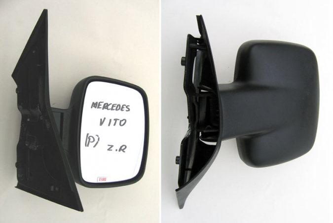 Mercedes-Benz - Vito - W638 - Osob./Tow.- (1996 - 2003) - Lusterka / Prawe ręczne zewnętrznie regulowane