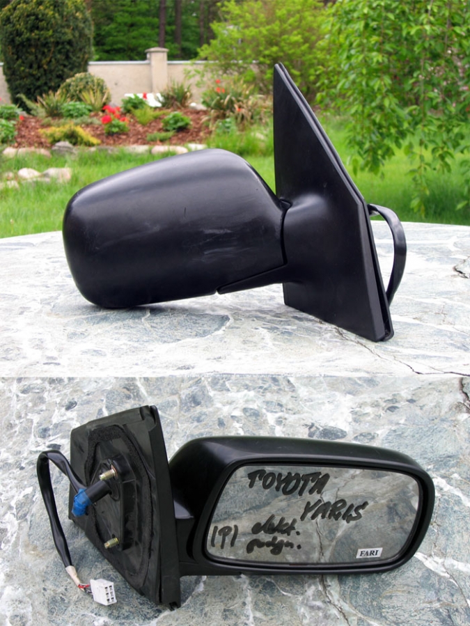 Toyota - Yaris - 5 drzwi - (1998 - 2003) - Lusterka /  Prawe elektryczne