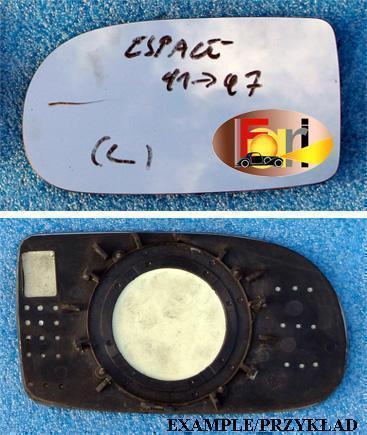 Renault - Espace - (1991 - 1997) - Lusterka / Wkład lewego ręcznego