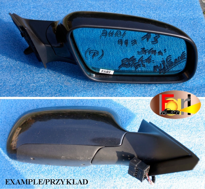 Audi - A3 - 3 drzwi - (2000 - 2003) - Lusterka /  Prawe elektryczne