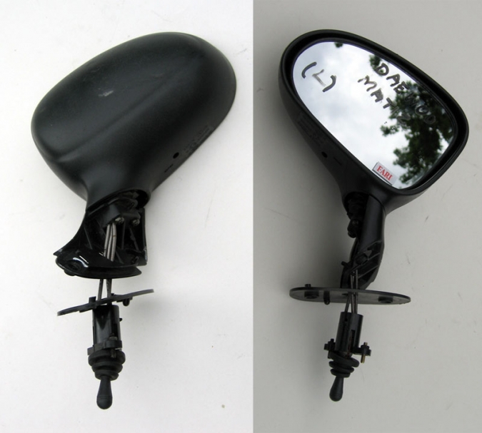 Daewoo - Matiz - (1998 - 2000) - Lusterka / Lewe ręczne wewnętrznie regulowane