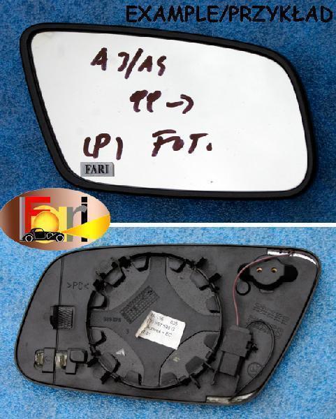 Audi - A4 - (1999 - 2001) - Lusterka / Wkład prawego elektrycznego