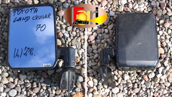 Toyota - Land Cruiser J70 - (1990 - 1998) - Lusterka / Lewe ręczne zewnętrznie regulowane