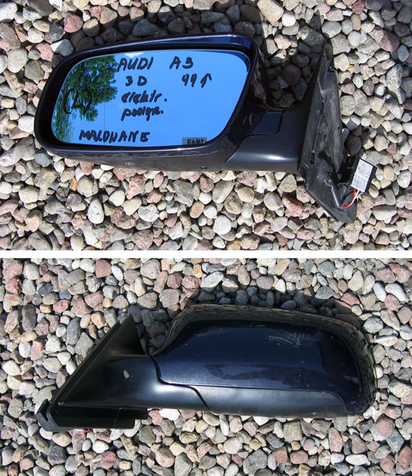 Audi - A3 - 3 drzwi - (2000 - 2003) - Lusterka /  Lewe elektryczne