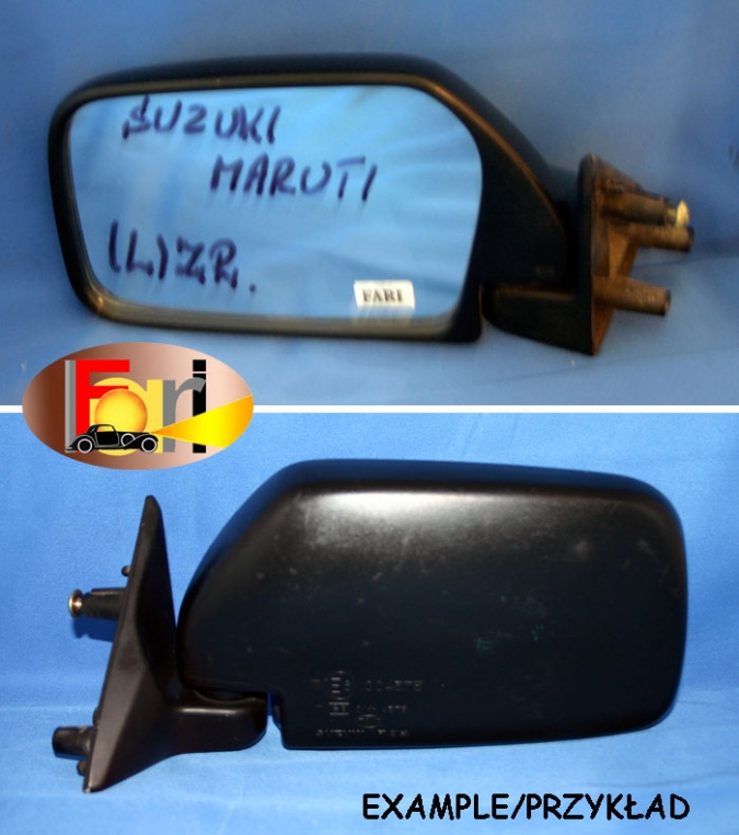 Suzuki - Maruti - (1991 - 2006) - Lusterka / Lewe ręczne zewnętrznie regulowane