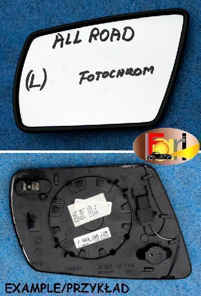 Audi - A6 - Allroad - (2000 - 2006) - Lusterka / Wkład lewego elektrycznego