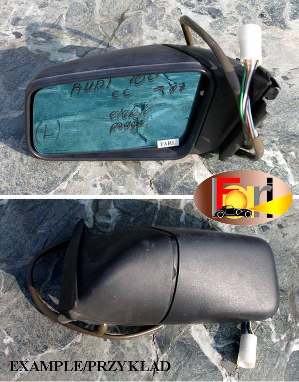 Audi - 100 - Kombi - (1982 - 1990) - Lusterka /  Lewe elektryczne