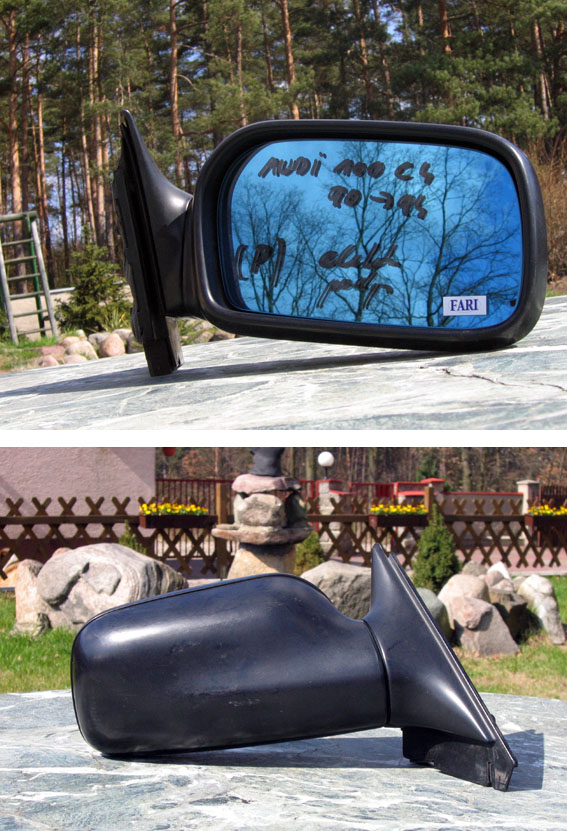 Audi - 100 - Kombi - (1990 - 1994) - Lusterka /  Prawe elektryczne