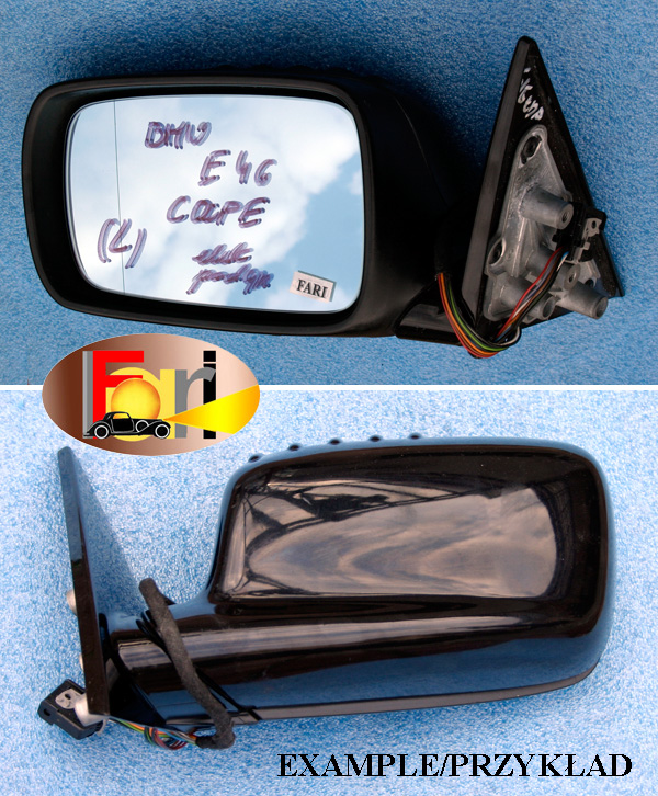 BMW - Seria 3 - E46 - Cabrio - (2003 - 2006) - Lusterka /  Lewe elektryczne