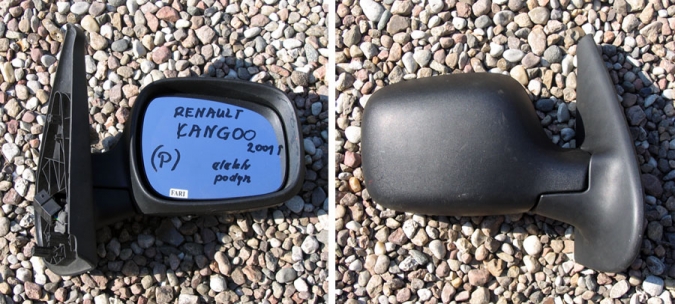 Renault - Kangoo - (2003 - 2005) - Lusterka /  Prawe elektryczne
