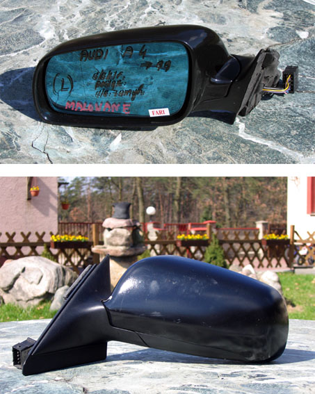 Audi - A4 - (1995 - 1999) - Lusterka /  Lewe elektryczne