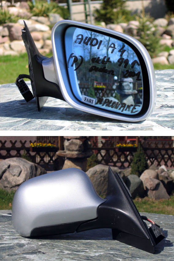 Audi - A4 - (1999 - 2001) - Lusterka /  Prawe elektryczne