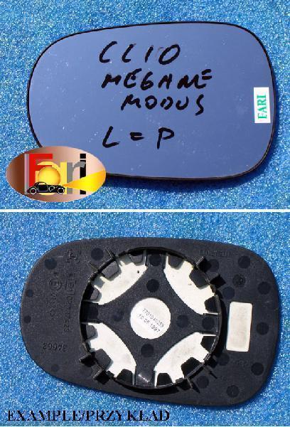 Renault - Megane - Kombi - (2003 - 2006) - Lusterka / Wkład lewego ręcznego