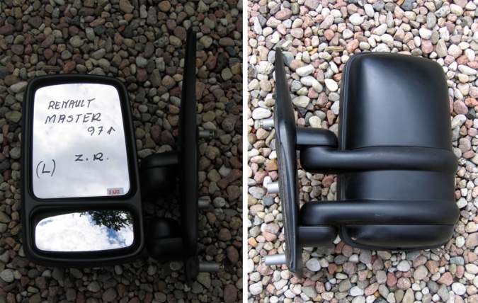 Renault - Master - Osob./Tow.- (1998 - 2003) - Lusterka / Lewe ręczne zewnętrznie regulowane