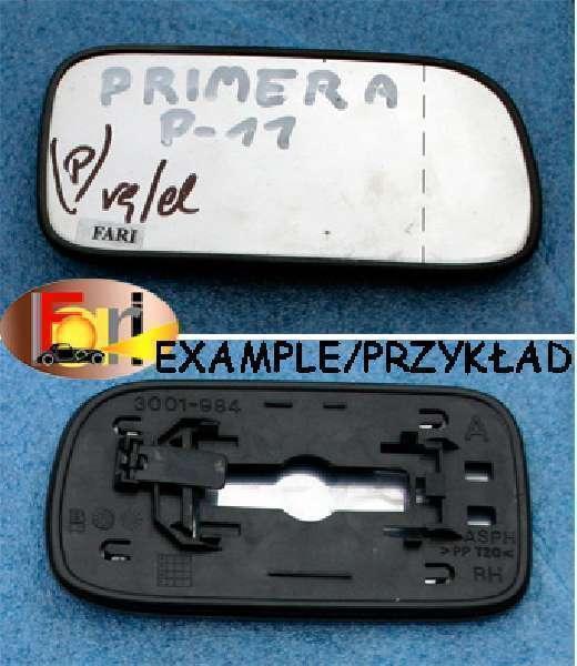 Nissan - Primera - 5 drzwi - (1999 - 2002) - Lusterka / Wkład prawego elektrycznego