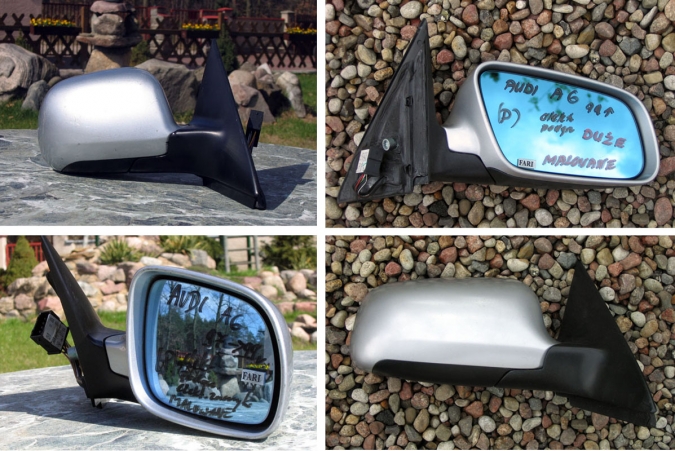 Audi - A6 - Kombi - (1998 - 2002) - Lusterka /  Prawe elektryczne